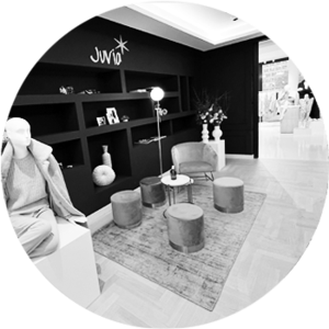 [Translate to English:] Juvia Showroom Düsseldorf